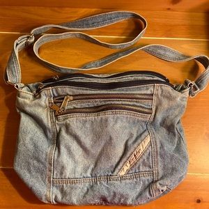 Blue Indigo denim bag
